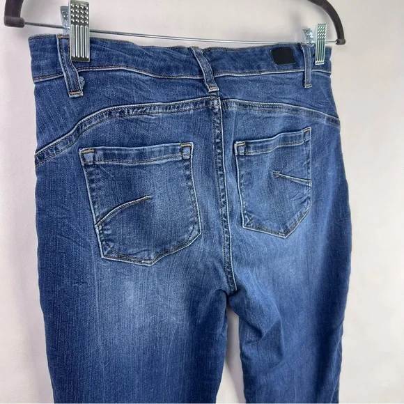 Jones New York Madison Skinny Jeans Blue Denim Mid Rise Stretch Size 6 - Picture 8 of 10